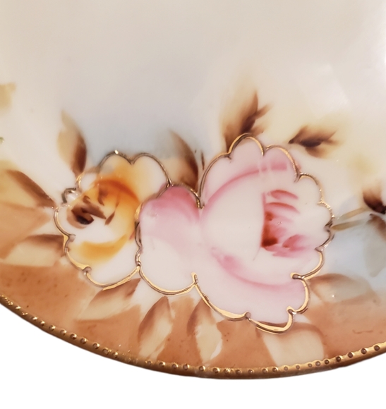 Nipon Hand Painted 6" Bread Plate - Picture 3 of 4